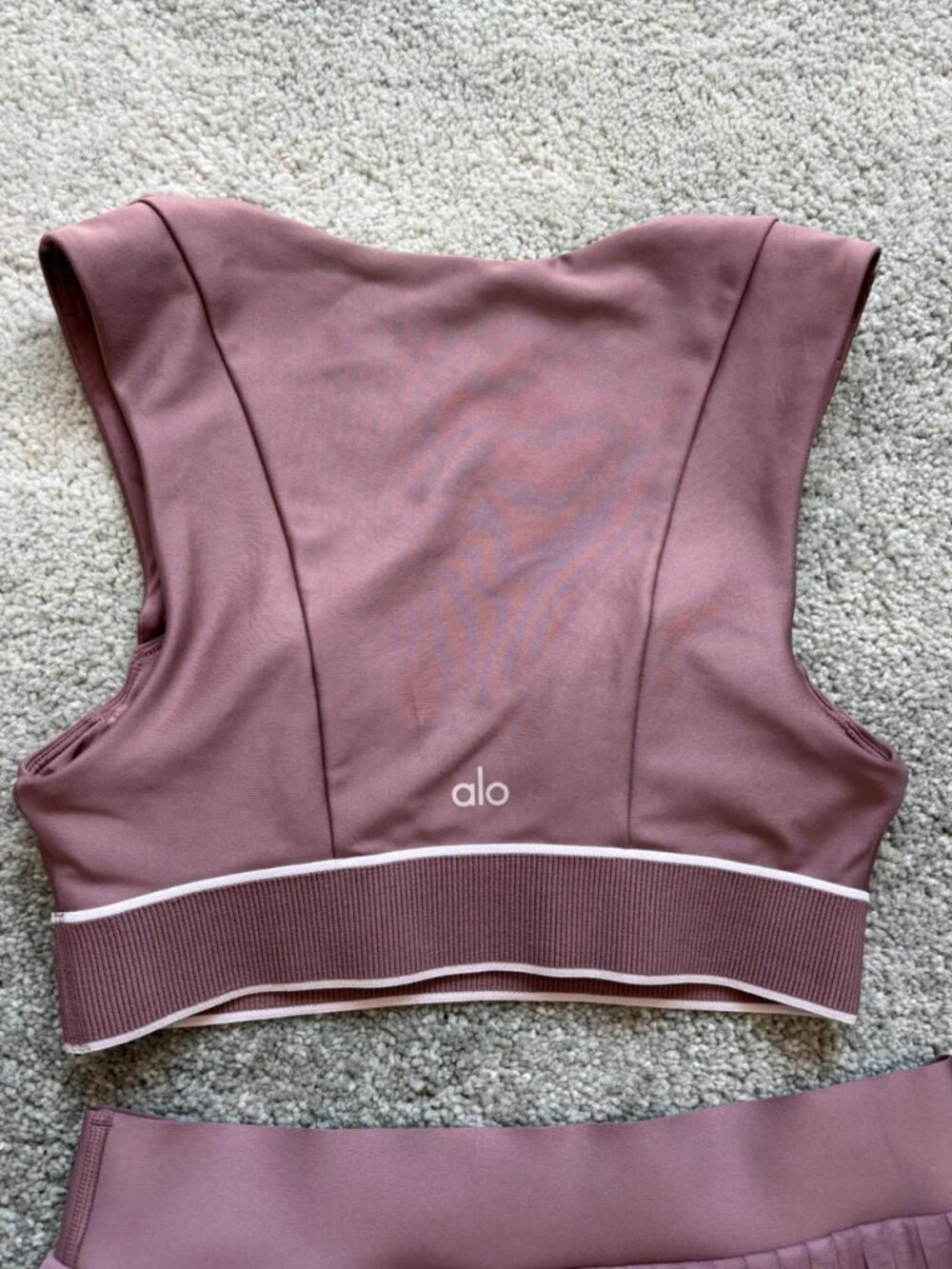 Alo Yoga Tennis Set S Smokey Quartz - Picture 6 of 6